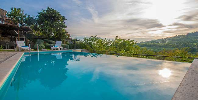 Piscina della Villa Bellè