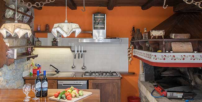 Villa Belle - Küche: warmes und kaltes Wasser